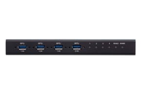 ATEN Commutateur de hub industriel USB 3.2 Gen1 4 x 4 Commutateur de hub industriel USB 3.2 Gen1 4 x 4 (US3344I-AT) — image 3