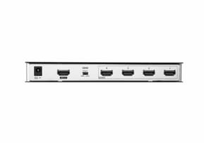 ATEN Répartiteur HDMI True 4K à 4 ports 18 Gb/s, 600 MHz, 4x HDMI, HDCP, 200x80x25 mm (VS184B-AT-G) — image 2