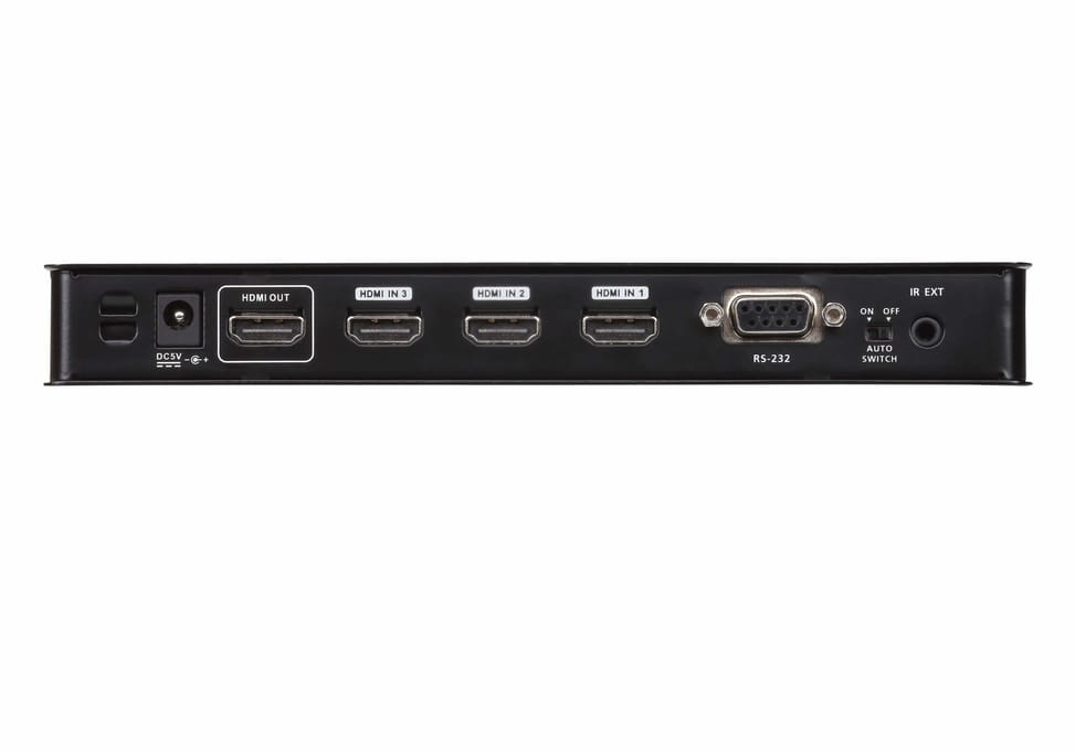ATEN Commutateur HDMI True 4K à 4 ports Commutateur HDMI True 4K à 4 ports  (VS481C-AT-G) — image 2