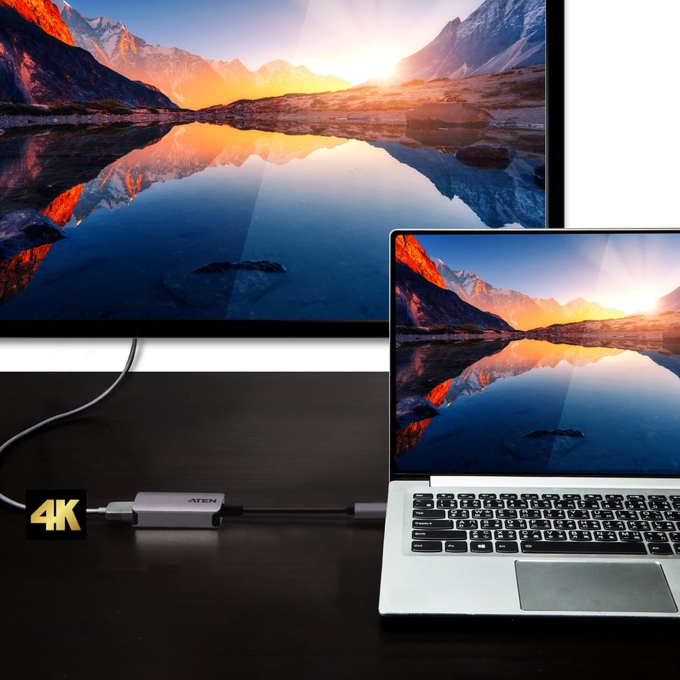 ATEN Adaptateur USB-C à 4K HDMI Adaptateur USB-C à 4K HDMI  (UC3008A1-AT) — image 4