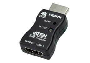 ATEN Adaptateur émulateur EDID HDMI True 4K Adaptateur émulateur EDID HDMI True 4K (VC081A-AT)
