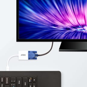 ATEN Adaptateur port Mini Display vers VGA Adaptateur port Mini Display vers VGA (VC920-AT) — image 2