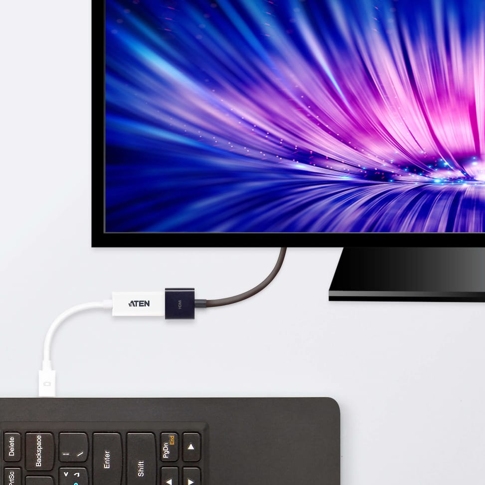 ATEN Adaptateur port Mini Display vers HDMI Adaptateur port Mini Display vers HDMI  (VC980-AT) — image 2