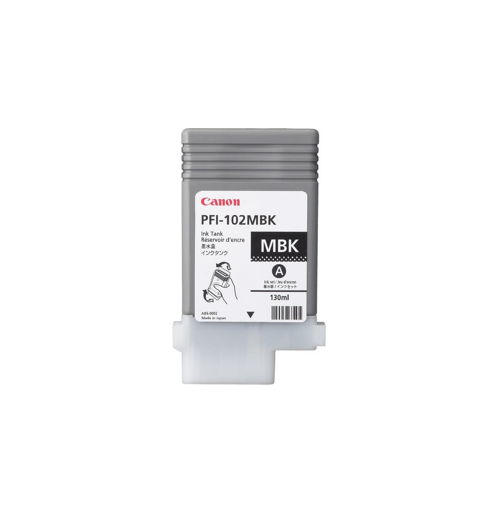 Canon PFI-102MBK cartouche d'encre Original Noir mat (0894B001)