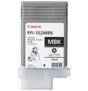 Canon PFI-102MBK cartouche d'encre Original Noir mat (0894B001)