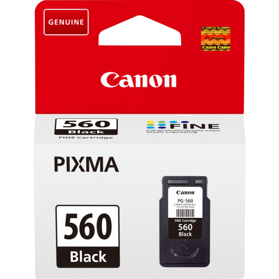 Canon Cartouche d'encre noire PG-560 Cartouche d'encre noire PG-560 (3713C001) — image 1