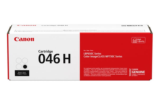 Canon 046 H Cartouche de toner 1 pièce(s) Original Noir (1254C002) — image 1