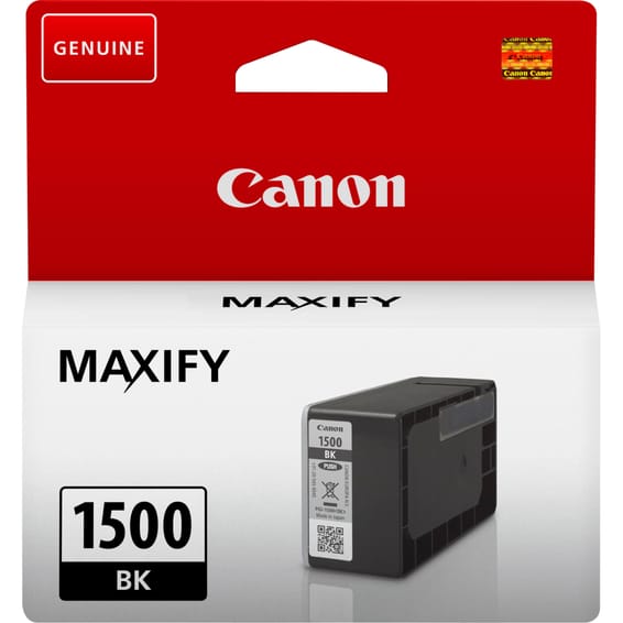 Canon Cartouche d'encre noire PGI-1500BK Cartouche d'encre noire PGI-1500BK (9218B001)