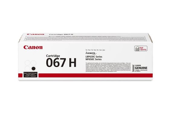 Canon 067H Cartouche de toner 1 pièce(s) Original Noir 067H noir (5106C002AA)