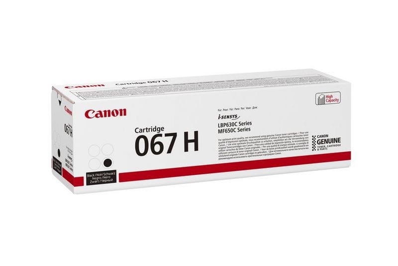 Canon 067H Cartouche de toner 1 pièce(s) Original Noir 067H noir  (5106C002AA) — image 2