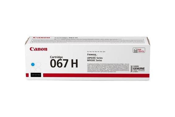Canon 067H Cartouche de toner 1 pièce(s) Original Cyan 067H Cyan (5105C002AA)