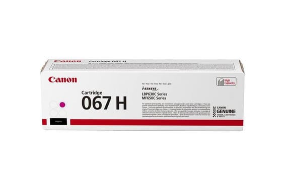 Canon 067H Cartouche de toner 1 pièce(s) Original Magenta 067H magenta (5104C002AA)