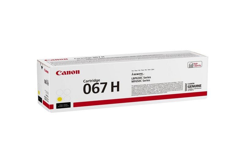 Canon 067H Cartouche de toner 1 pièce(s) Original Jaune 067H jaune (5103C002AA) — image 2