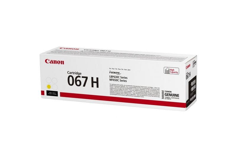 Canon 067H Cartouche de toner 1 pièce(s) Original Jaune 067H jaune (5103C002AA) — image 3