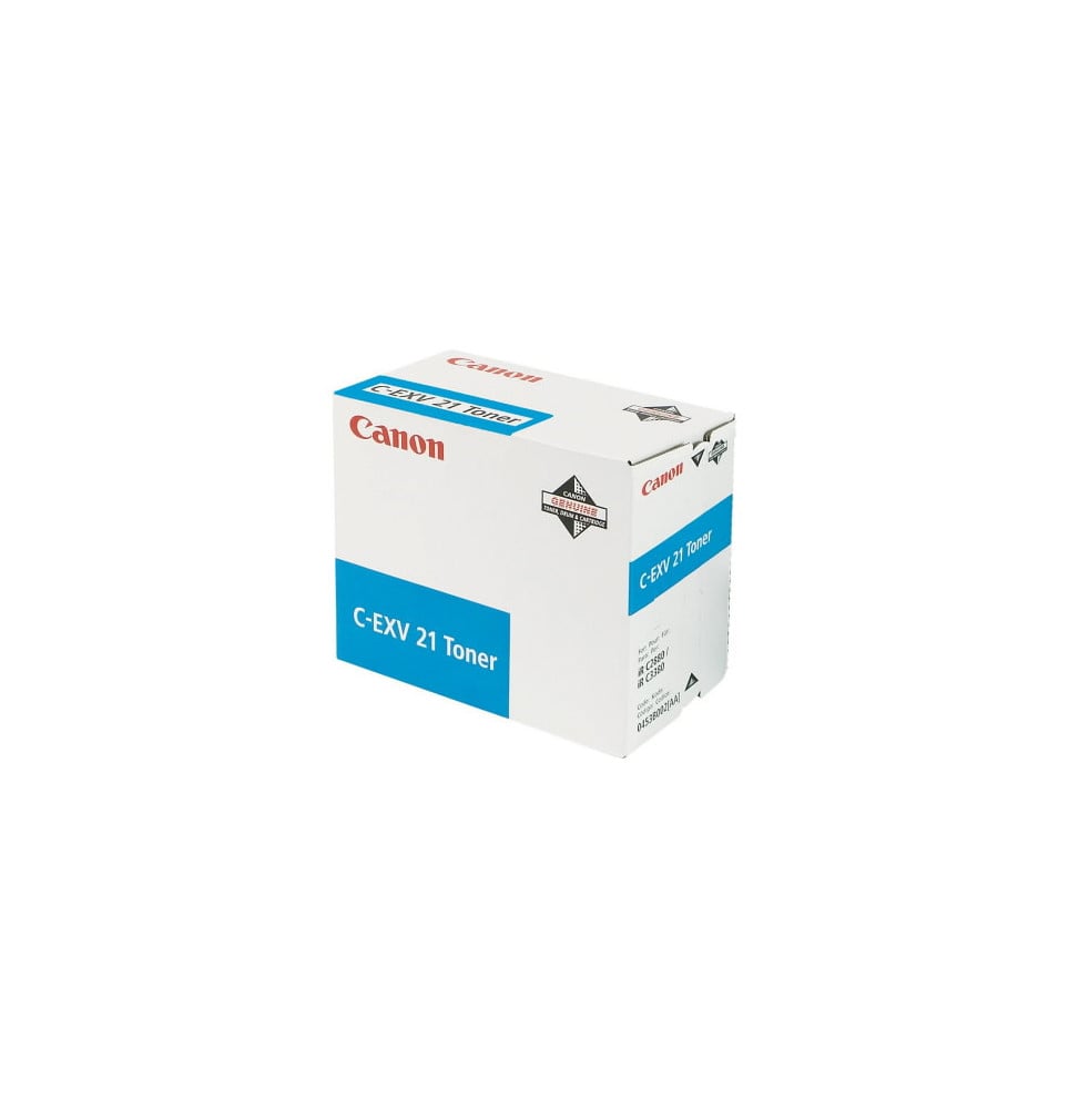 Canon C-EXV 21 Cartouche de toner 1 pièce(s) Original Cyan (0453B002)