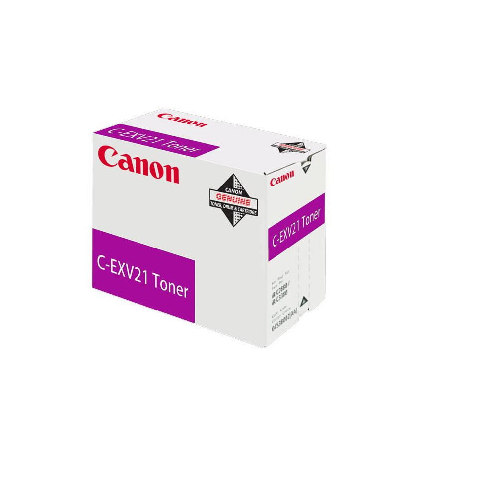 Canon Magenta Laser Printer Toner Cartridge Cartouche de toner Original (0454B002)