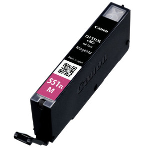 Canon Cartouche d'encre magenta à haut rendement CLI-551XL Cartouche d'encre magenta à haut rendement  CLI-551XL  (6445B001)