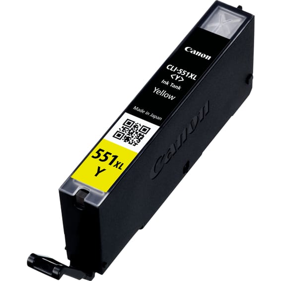 Canon Cartouche d'encre jaune à haut rendement CLI-551XL Cartouche d'encre jaune à haut rendement CLI-551XL (6446B001)