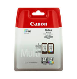 Canon Multipack de cartouches d'encre PG-545/CL-546 BK/C/M/Y (8287B005)