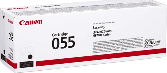 Canon 055 Cartouche de toner 1 pièce(s) Original Noir (3016C002AA)