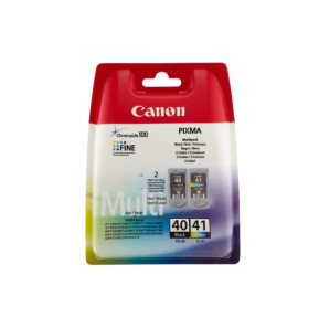 Canon Multipack de cartouches d'encre PG-40/CL-41 C/M/Y Multipack de cartouches d'encre  PG-40/CL-41 C/M/Y  (0615B043)