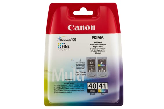 Canon Multipack de cartouches d'encre PG-40/CL-41 C/M/Y Multipack de cartouches d'encre PG-40/CL-41 C/M/Y (0615B043)
