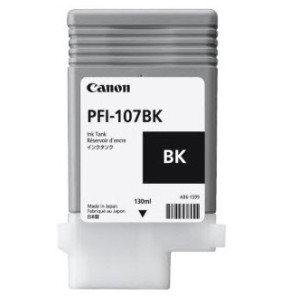 Canon PFI-107BK cartouche d'encre 1 pièce(s) Original Noir (6705B001)