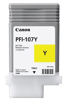 Canon PFI-107Y cartouche d'encre 1 pièce(s) Original Jaune (6708B001)