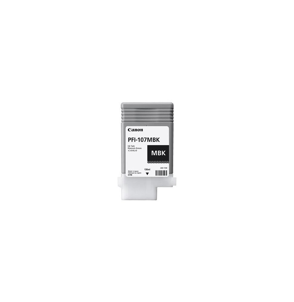 Canon PFI-107MBK cartouche d'encre 1 pièce(s) Original Noir mat (6704B001)