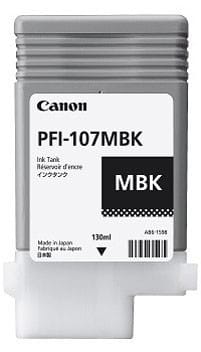 Canon PFI-107MBK cartouche d'encre 1 pièce(s) Original Noir mat (6704B001)