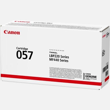 خرطوشة تونر Canon 057 أصلية أسود 1 قطعة (3009C002AA) — صورة 3