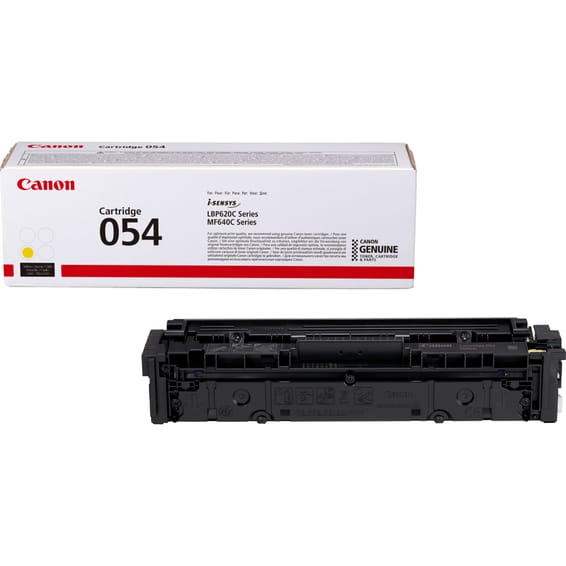 Canon Cartouche de toner 054, jaune Cartouche de toner 054, jaune (3021C002)