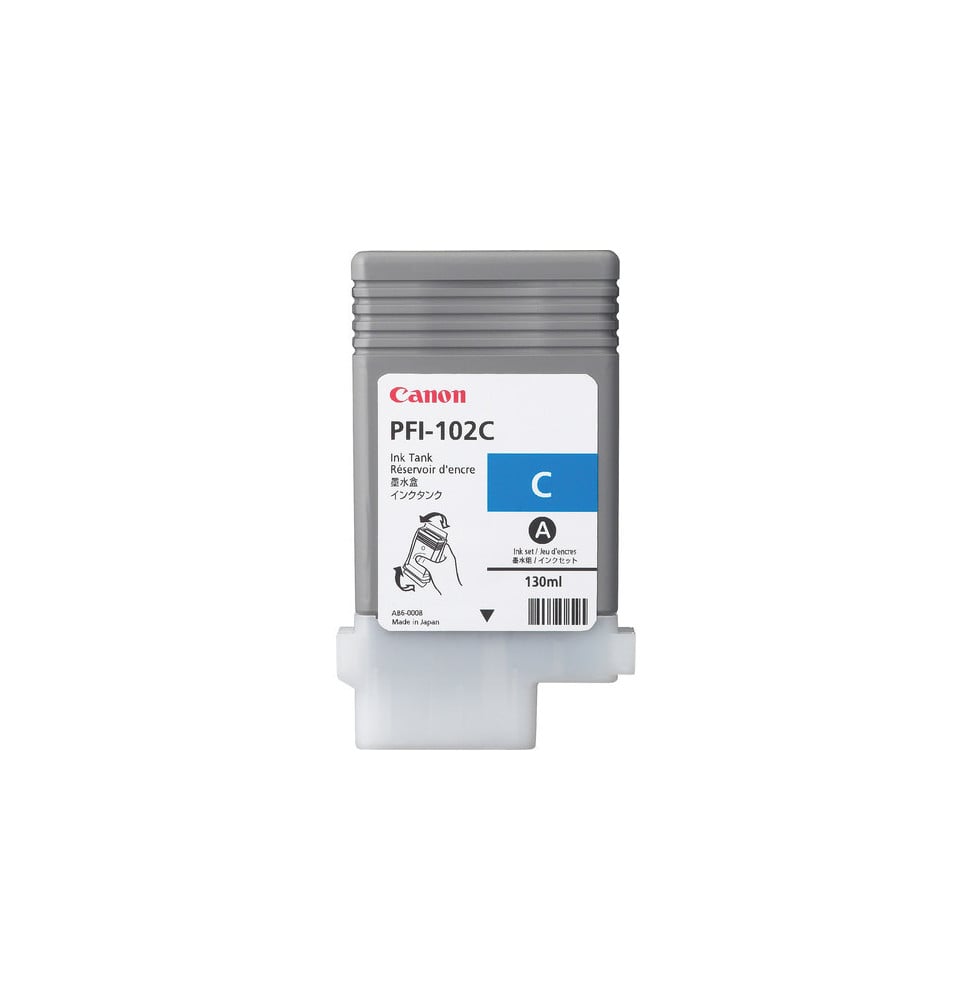 Canon PFI-102C cartouche d'encre Original Cyan (0896B001)