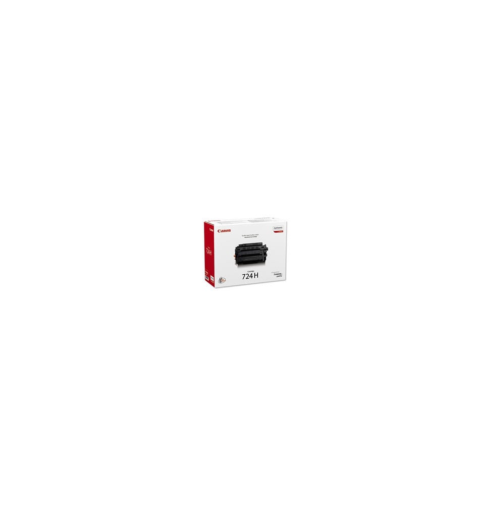 Canon CRG-724H Cartouche de toner 1 pièce(s) Original Noir Cartouche toner noir haut rendement 724H  (3482B002)