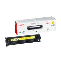 Canon 716 Y Cartouche de toner 1 pièce(s) Original Jaune Toner 716 Jaune pour LBP5050/5050n  (1977B002)