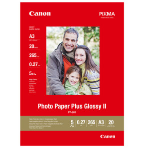 Canon Papier photo brillant extra II A3 PP-201 - 20 feuilles (2311B020)