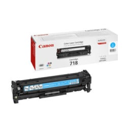 Canon CRG-718 C Cartouche de toner 1 pièce(s) Original Cyan Cartouche toner cyan 718C  (2661B002)