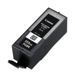 Canon Cartouche d'encre noire pigmentée à haut rendement PGI-555PGBK XXL (8049B001)
