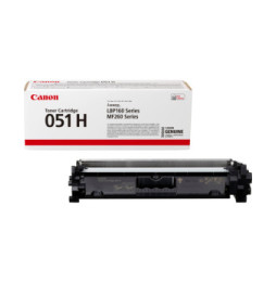 Canon Cartouche de toner haut rendement 051H, noir Cartouche de toner haut rendement  051H, noir  (2169C002)