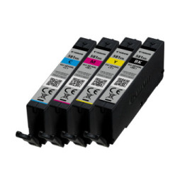 Canon Multipack de cartouches d'encre à haut rendement CLI-581XXL BK/C/M/Y (1998C005)