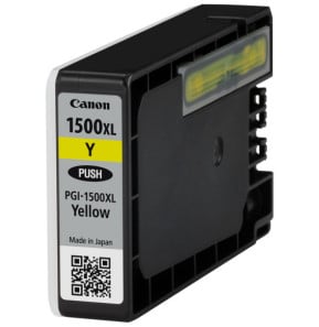 Canon Cartouche d'encre jaune haut rendement PGI-1500XL Cartouche d'encre jaune haut rendement  PGI-1500XL  (9195B001)