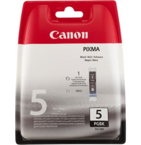 Canon PGI-5BK cartouche d'encre 1 pièce(s) Original Rendement standard Noir (0628B029)