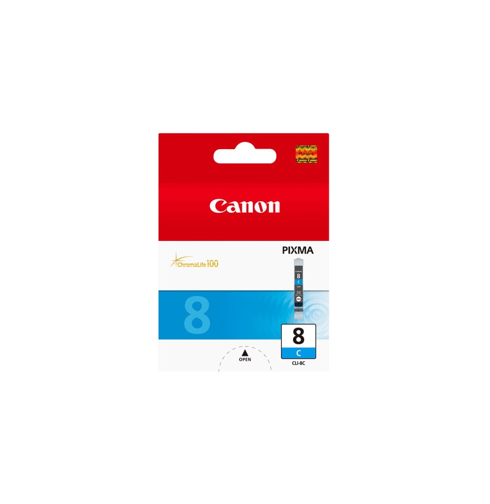 Canon Cartouche d'encre cyan CLI-8C Cartouche d'encre cyan  CLI-8C  (0621B001)