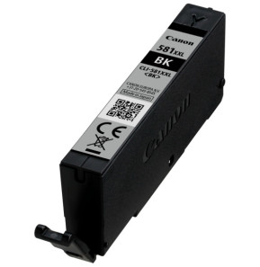 Canon Cartouche d'encre noire à haut rendement CLI-581XXL Cartouche d'encre noire à haut rendement  CLI-581XXL  (1998C001)