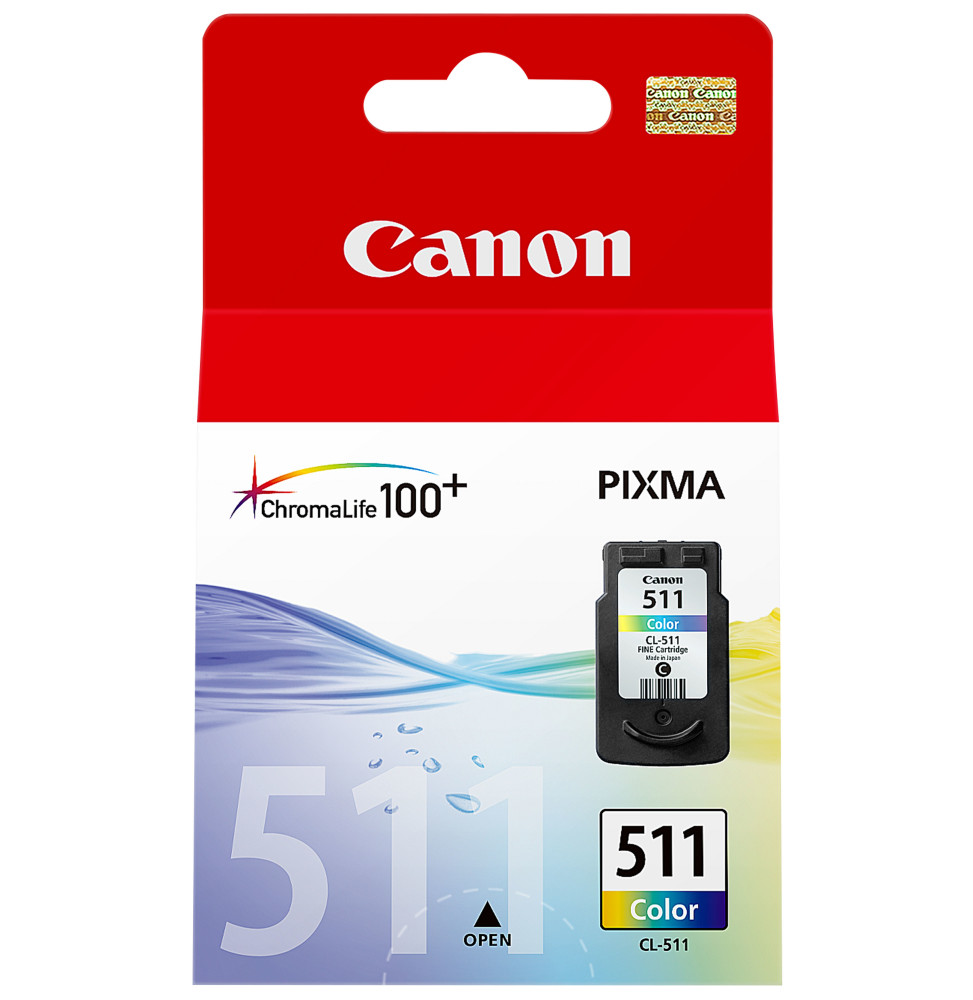 Canon Cartouche d'encre couleur CL-511 C/M/Y Cartouche d'encre couleur  CL-511 C/M/Y  (2972B001)