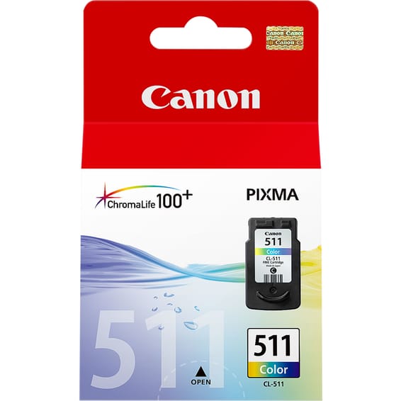 Canon Cartouche d'encre couleur CL-511 C/M/Y Cartouche d'encre couleur CL-511 C/M/Y (2972B001)