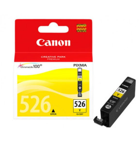 Canon CLI-526 Y cartouche d'encre 1 pièce(s) Original Jaune CLI-526 Y Cartouche d'encre jaune  (4543B006)