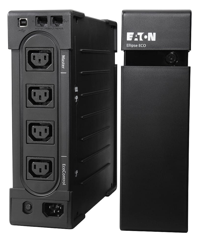 Eaton Ellipse ECO 800 USB IEC alimentation d'énergie non interruptible Veille 0,8 kVA 500 W 4 sortie(s) CA (EL800USBIEC) — image 2