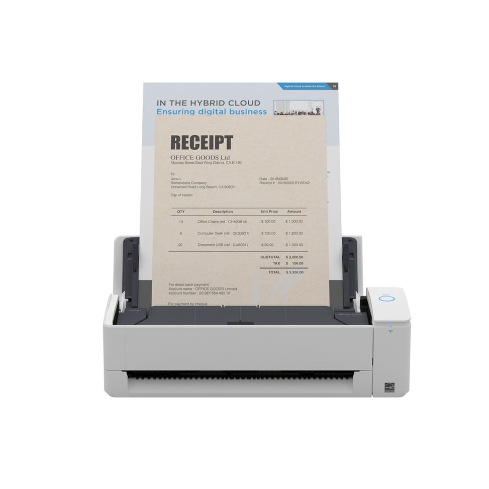 Ricoh ScanSnap iX1300 Scanner ADF 600 x 600 DPI A4 Blanc (PA03805-B001) — image 4