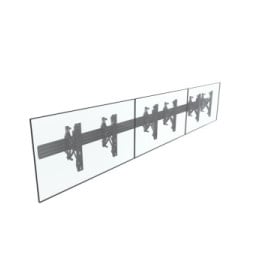 Multibrackets 4139 montage des affichages de messages 165,1 cm (65") Noir (4139)